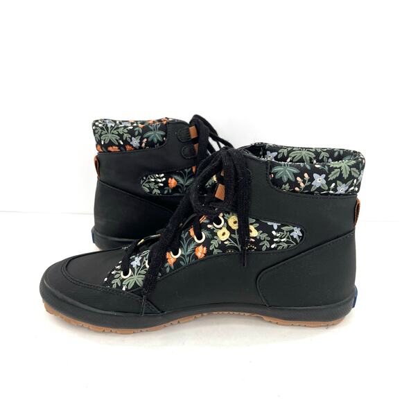 Keds Scout Iv Lottie X Rifle Paper Co Women’s Floral Lace Up Hi Top Boots Shoes - Picture 5 of 9
